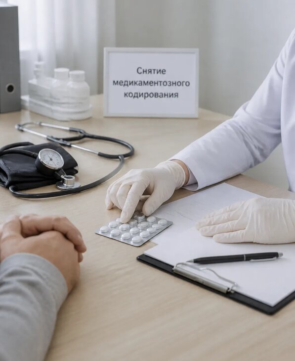 Снятие медикаментозного кодирования в Вязьме от 5141 р. | Медзона