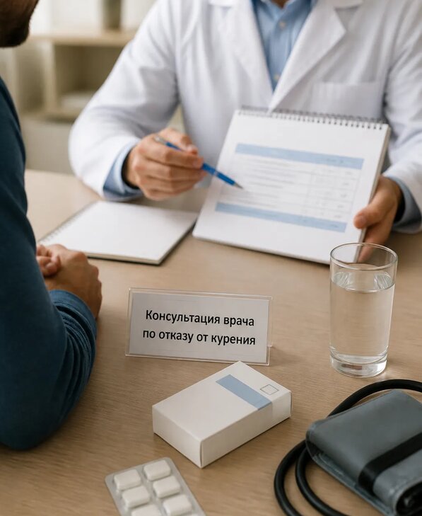 Консультация врача по отказу от курения для взрослых в Вязьме